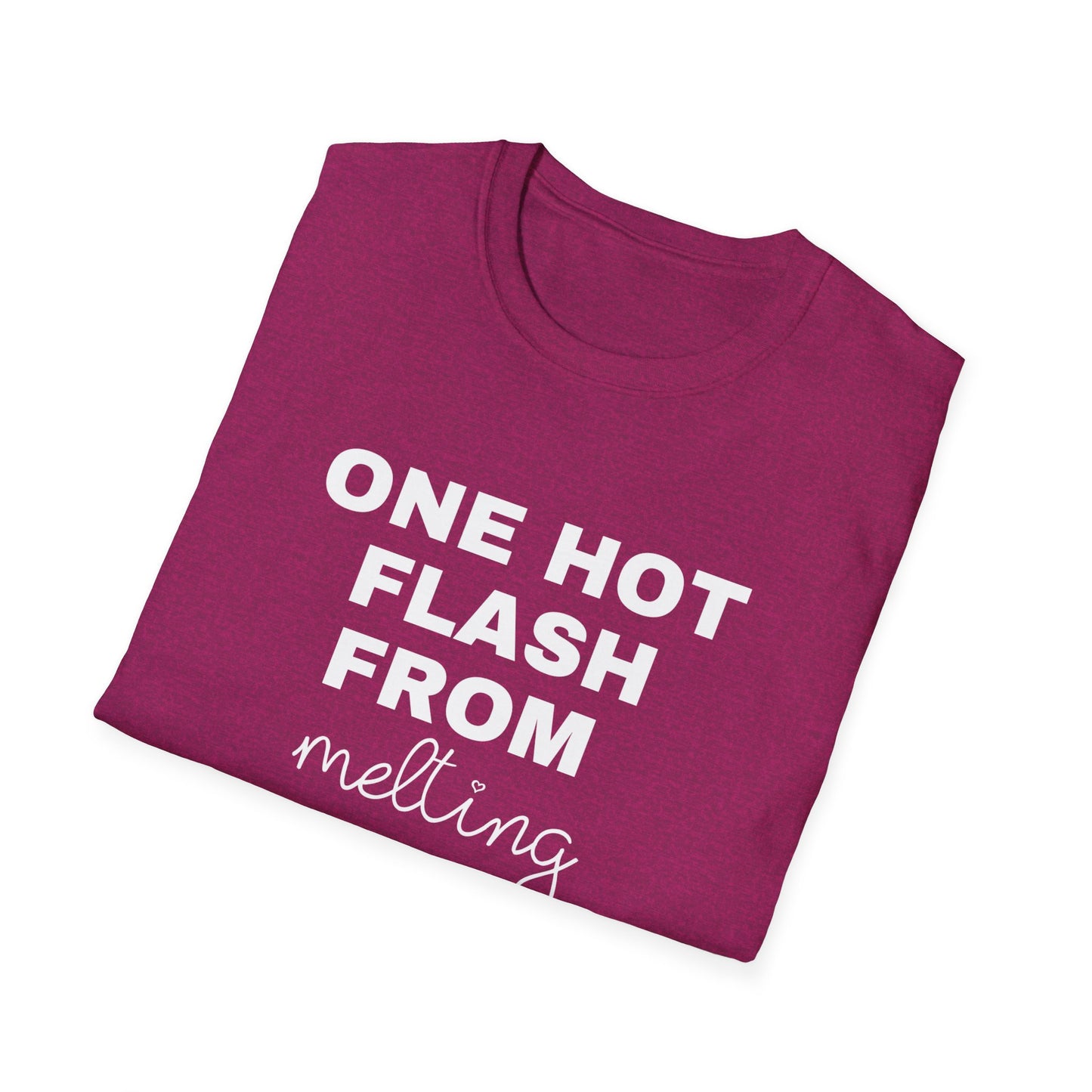One Hot Flash From Melting T-Shirt