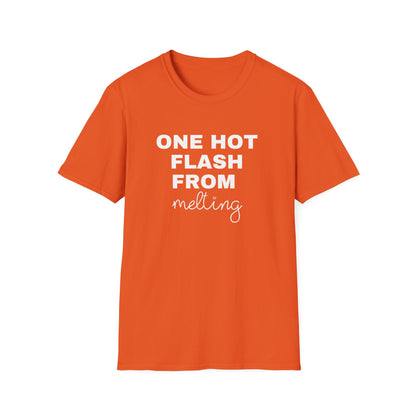 One Hot Flash From Melting T-Shirt