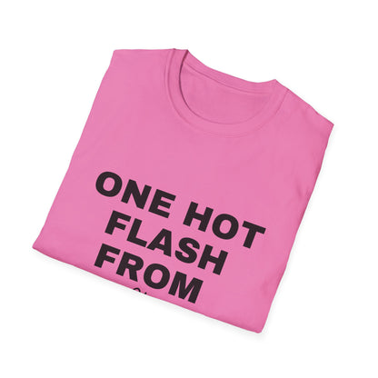 One Hot Flash From Melting T-shirt