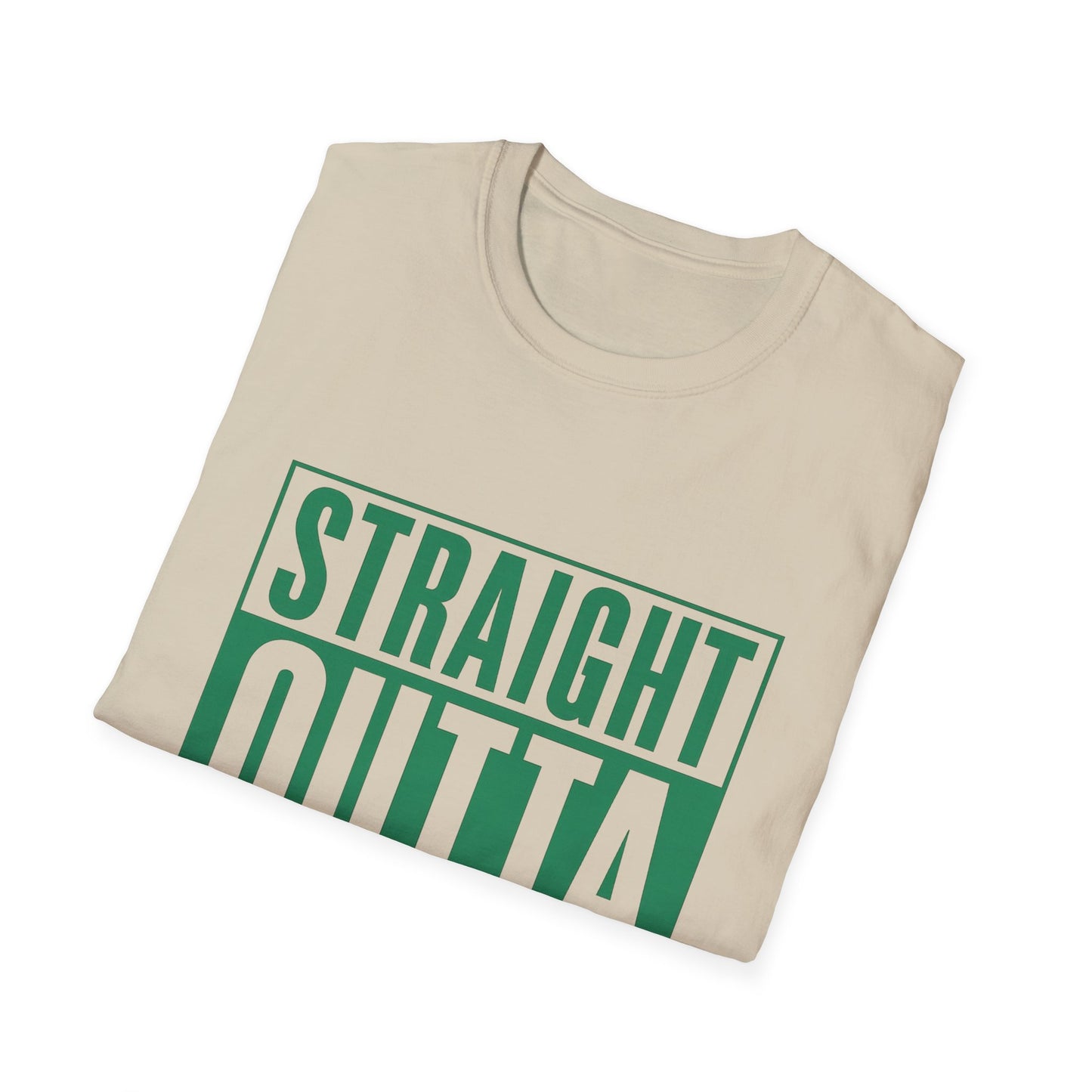 Straight Outta Estrogen Softstyle T-Shirt