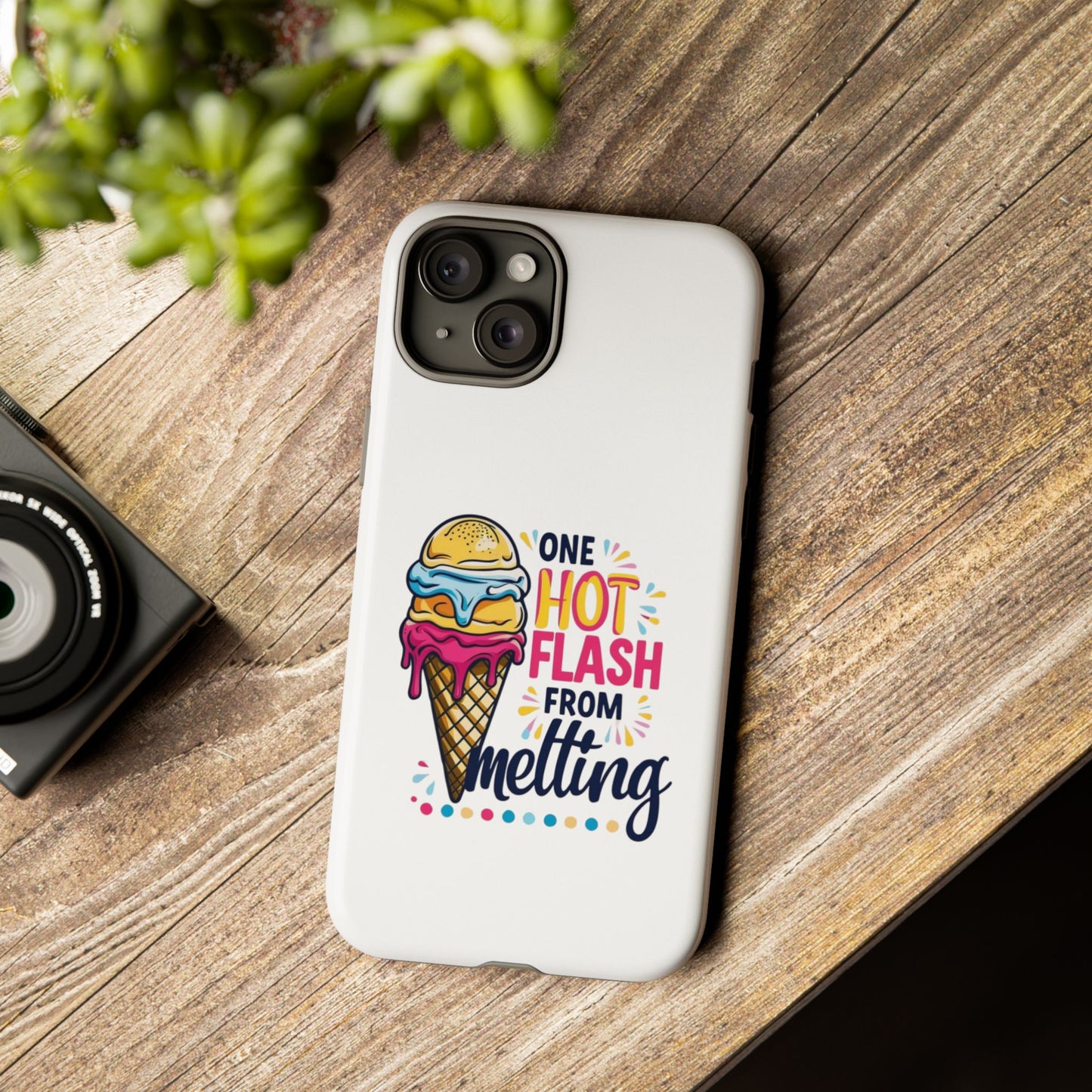 One Hot Flash From Melting Phone Case