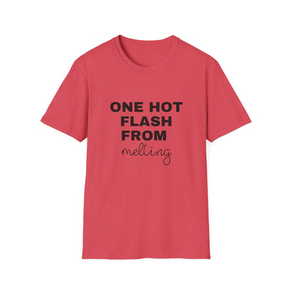 One Hot Flash From Melting T-shirt