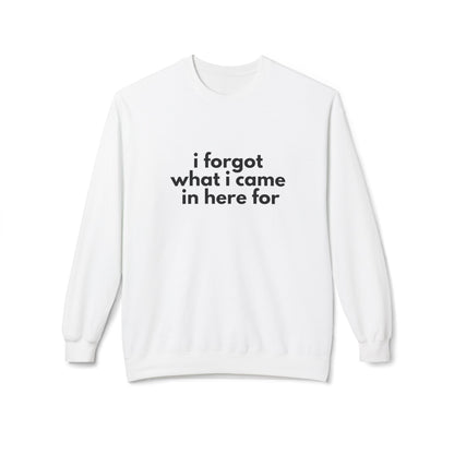 I Forgot What I Came In Here For SweatShirt