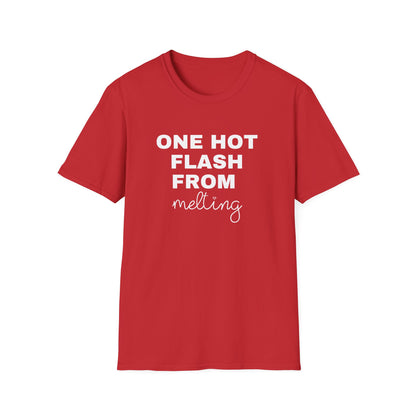 One Hot Flash From Melting T-Shirt