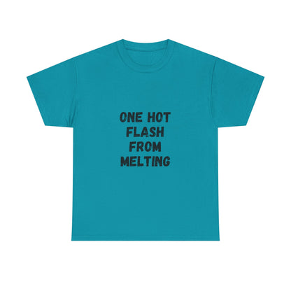 One Hot Flash From Melting T-Shirt