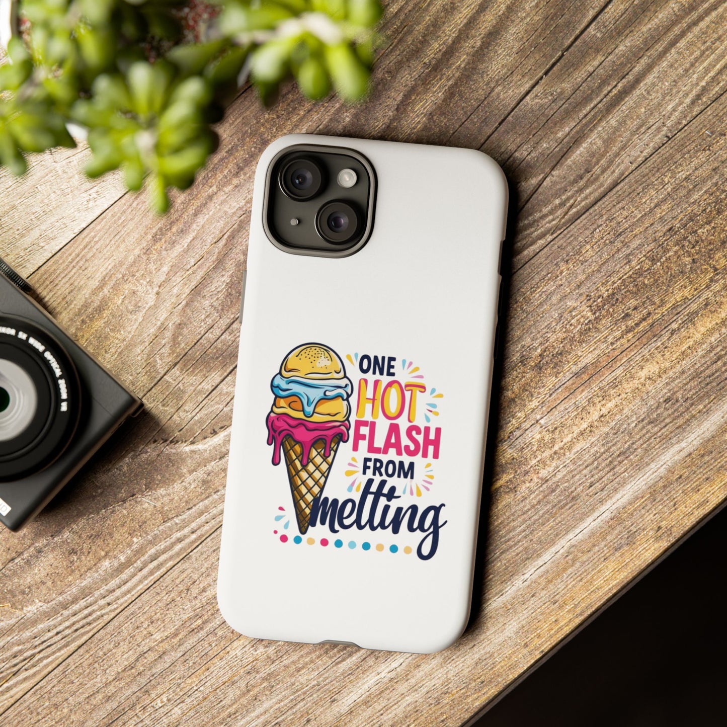 One Hot Flash From Melting Phone Case