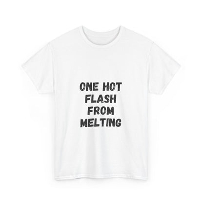 One Hot Flash From Melting T-Shirt