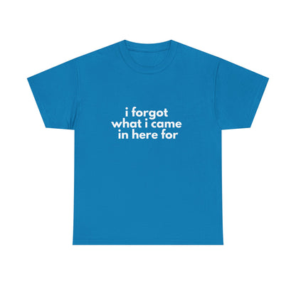 I Forgot What I Came In Here For Shirt