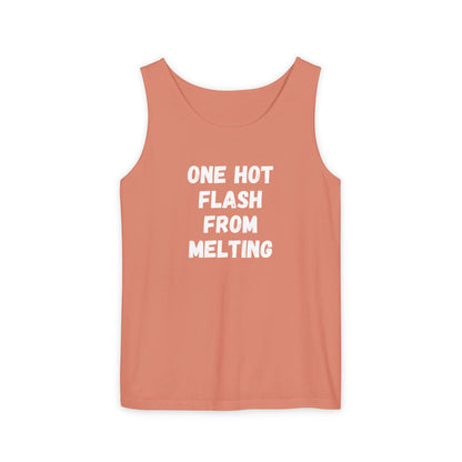 One Hot Flash From Melting Tank Top
