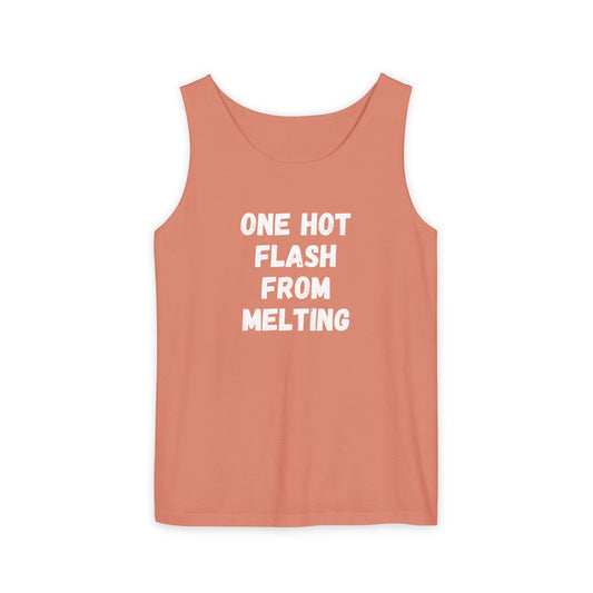 One Hot Flash From Melting Tank Top