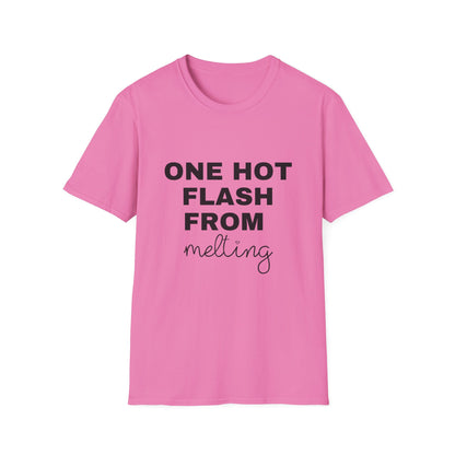 One Hot Flash From Melting T-shirt