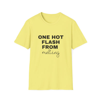 One Hot Flash From Melting T-shirt
