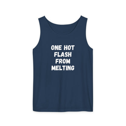 One Hot Flash From Melting Tank Top