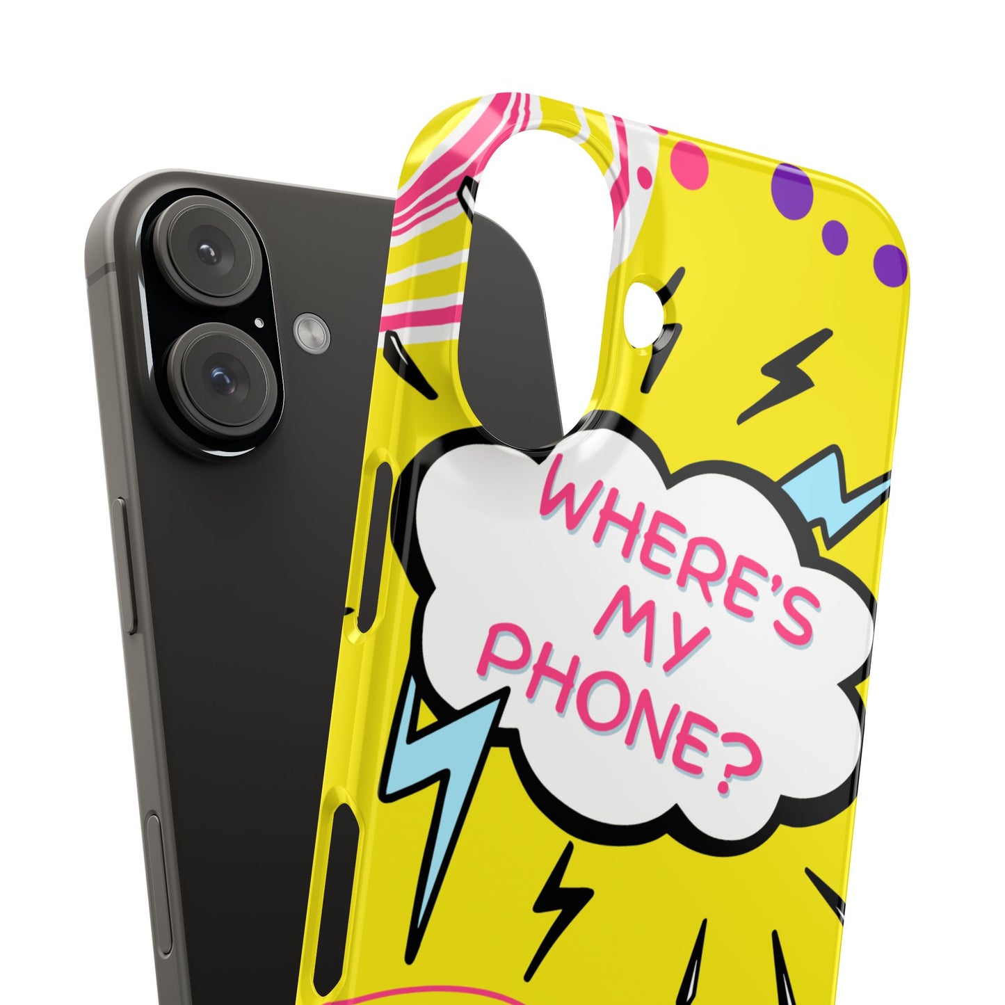 Wheres My Phone Slim Phone Case