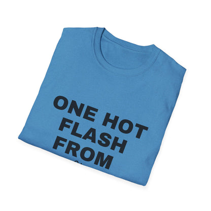 One Hot Flash From Melting T-shirt